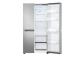 LG, Total No Frost, 638 L, korkeus 179 cm, hopea - SBS jääkaappipakastin