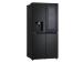LG, NoFrost, Instaview, 508 L, korkeus 179 cm, musta - SBS-Külmk
