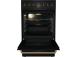 Gorenje, retro, 70 L, musta - Vapaasti seisova keraaminen liesi