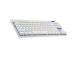 Logitech PRO X TKL, US, valkoinen - Langaton näppäimistö