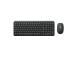 Logitech MK250 Compact, Bluetooth, SWE, musta - Langaton työpöytälaite