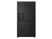 LG, Vesi- ja jääannostelija, 641 L, korkeus 179 cm, musta - SBS-Külmik