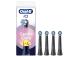 Braun Oral-B iO Gentle Care, 4 kpl, musta - lisäharjat