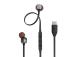 JBL Tune 310C USB-C in-ear, musta - Langalliset kuulokkeet -