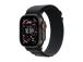 Apple Watch Ultra 3, 49 mm, Alpine Loop, Large, musta titaani / musta - Älykellot