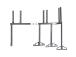 Playseat TV Stand Pro Triple Package, 15-65´´, harmaa - TV-teline