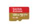 SanDisk Extreme, UHS-I, microSD, 128 GB - Muistikortti ja sovitin