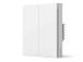 Aqara Smart Wall Switch H1, neutraalilla, 2 kytkintä - Smart seinäkytkin