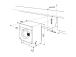 Whirlpool, 7 kg / 5 kg, syvyys 55 cm, 1400 rpm - Integroitu pesukone kuivausrummulla