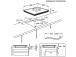 Electrolux, EcoTimer, leveys 59 cm, kehyksetön, valkoinen - Integroitu induktiokeittotaso