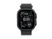 Apple Watch Ultra 3, 49 mm, Ocean Band, musta titaani / musta - Älykello - Smartwatch