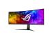 ASUS ROG Swift OLED PG49WCD, 49´´, Dual QHD, 144 Hz, kovera, OLED, musta - Näyttö