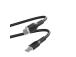 Puro SOFT, USB-C, Lightning, 1,5 m, musta - Kaapeli