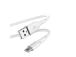Puro Soft, USB-A / USB-C, 1,5 m, valkoinen - Kaapeli