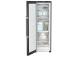 Liebherr, NoFrost, 278 L, korkeus 186 cm, musta - Pakastekaappi