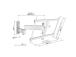 Vogelin TVM 3643 Full-Motion, 180º, 40´´ - 77´´, valkoinen - TV-seinäteline
