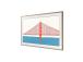 65" muokattava TV-kehys Samsung The Frame 2021 (vaaleanruskea)