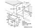 Bosch, Series 8, hydrolyyttinen puhdistus, 71 L, musta - Integroitu uuni