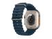 Apple Watch 49 mm, Ocean Ranneke, sininen - Kellon ranneke