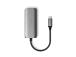 Satechi 4-in-1 USB-C-keskitin, LAN, harmaa - USB-keskitin