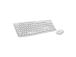Logitech Slim Combo MK295, US, valkoinen - Langaton näppäimistö + hiiri