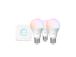 Philips Hue Essential Starter Kit, A60 + Hue Bridge, Full Color, E27, 3 kpl, valkoinen - SmartLights - SmartLights