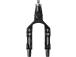 Insta360 Third Person Bike Tail Mount, must - Kaamera statiiv