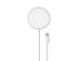Puro Magnetic Wireless, USB-C, MagSafe, 1 m, valkoinen - Langaton laturi