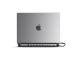 Satechi Dual Dock Stand, USB-C, 75 W, harmaa - Kannettavan tietokoneen telakointi