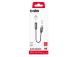 SBS, USB-C - 3,5 mm jakki, tummanharmaa - Sovitin