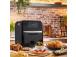 Tefal EasyFry Oven & Grill, 2000 W, musta - Kuumailmakeitin uunilla ja grillillä