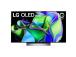 LG OLED evo C3, 48´´, Ultra HD, OLED, jalka keskellä, harmaa - TV