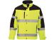 Työtakki Hi-Vis kaksisävyinen Softshell, keltainen, L