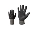 Työhanskat kosketusherkkä nylon SG119 musta L/9