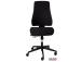 Toimistotuoli SUN-FLEX MB 250405, 4D säädettävät käsinojat/musta kangas+mustat jalkatuet