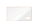 Valkoinen laatta NOBO Premium Plus Wide Enamel 85"