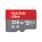 SANDISK Ultra microSDXC, 256 Gt, hall - MicroSD-kortti SD-sovitin